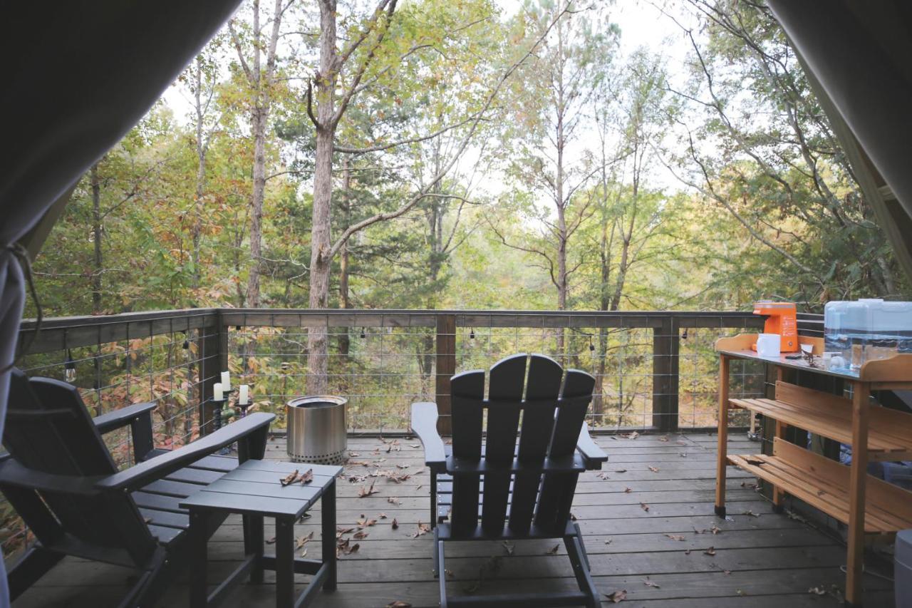 Bohamia - Cozy A-Frame Glamp On 268 Acre Forest Retreat Talladega Exterior photo